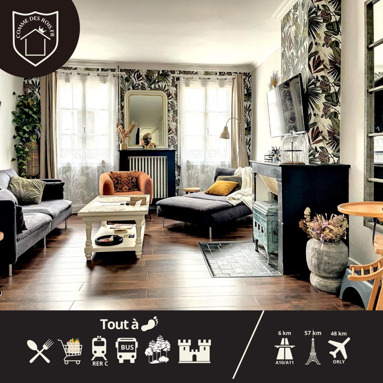 Le Donjon Des Rois Apartment Dourdan Ngoại thất bức ảnh